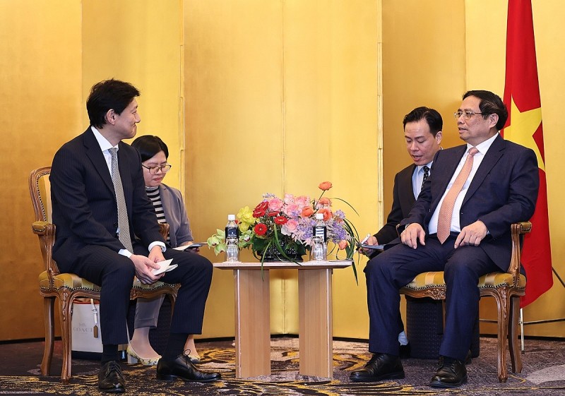 Tại Tokyo, Thủ tướng làm việc với MOECO (nhà đầu tư dự án khí Lô B - Ô Môn 2)
