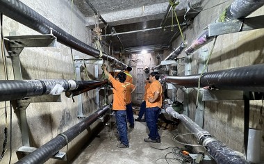 Đóng điện công trình cáp ngầm 220 kV Tao Đàn - Tân Cảng (TP. Hồ Chí Minh)
