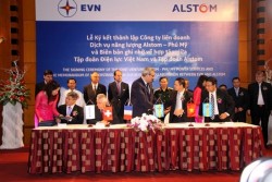 EVN và Alstom thành lập công ty liên doanh dịch vụ năng lượng