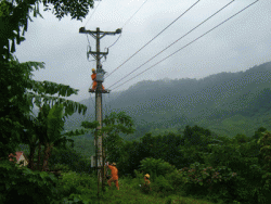 Người dân Nghệ An hưởng lợi từ việc tiếp nhận lưới điện nông thôn